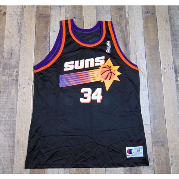 black charles barkley suns jersey